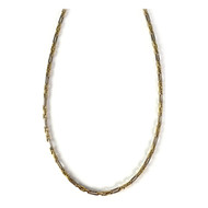 Collier d'occasion or 750 2 tons 55 cm
