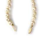 Collier d'occasion en or 750, perles de culture du japon, 45 cm - vue 3