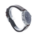 Montre d'occasion Zenith Pilot homme automatique acier bracelet cuir marron - vue 2