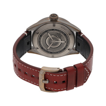 Montre d'occasion TAG HEUER Autavia homme automatique acier bracelet cuir marron