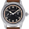Montre d'occasion Montblanc 1858 homme chronographe automatique acier bracelet cuir marron - vue V1