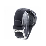 Montre d'occasion Alpina Seastrong homme chronographe acier bracelet caoutchouc noir - vue 3