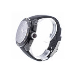 Montre d'occasion Alpina Seastrong homme chronographe acier bracelet caoutchouc noir - vue D2