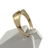 Bague d'occasion or 750 jaune initial d - vue V2
