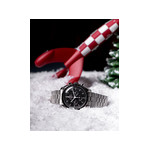 Montre d'occasion Omega Speedmaster homme chronographe mécanique acier - vue D4