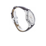 Montre d'occasion Baume et Mercier Clifton homme automatique acier bracelet cuir marron - vue 2
