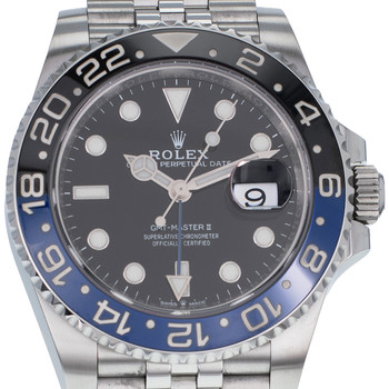 Montre d'occasion Rolex GMT homme automatique acier