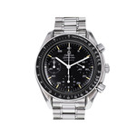 Montre d'occasion Omega Speedmaster homme chronographe automatique acier - vue D1