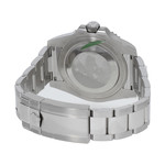 Montre d'occasion Rolex GMT Master II homme automatique acier - vue 3