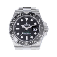 Montre d'occasion Rolex GMT Master II homme automatique acier