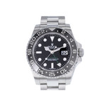 Montre d'occasion Rolex GMT Master II homme automatique acier - vue D1