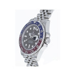 Montre d'occasion Rolex GMT Master II homme automatique acier - vue 2