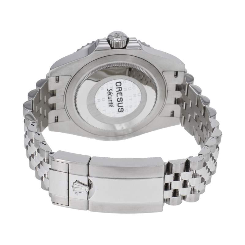 Montre d'occasion Rolex GMT Master II homme automatique acier - vue 3