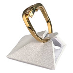 Bague d'occasion Trilogy or 750 jaune diamants - vue 2