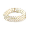 Bracelet d'occasion or 750 jaune perle de culture du japon - vue V1