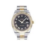 Montre d'occasion Rolex Date Just homme automatique or jaune et acier - vue D1