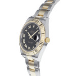 Montre d'occasion Rolex Date Just homme automatique or jaune et acier - vue D3