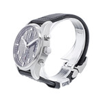 Montre d'occasion IWC Spitfire Chronographe homme automatique acier bracelet textile noir - vue 2