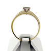 Bague d'occasion or 750 jaune diamants - vue V3