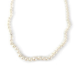 Collier d'occasion or 750 jaune perle de japon - vue 1
