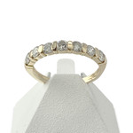 Bague d'occasion or 750 jaune diamants - vue 1