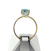 Bague d'occasion or 750 jaune topaze - vue V3