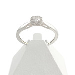Bague d'occasion 2 ors 750 diamant - vue 1