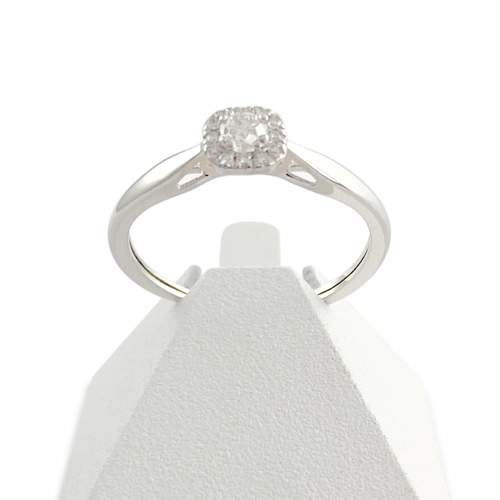 Bague d'occasion 2 ors 750 diamant