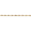 Collier d'occasion or 750 jaune diamant et saphirs 41 cm - vue V3