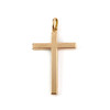 Pendentif d'occasion croix or 750 jaune - vue V2