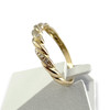 Bague d'occasion or 750 jaune diamants - vue V2