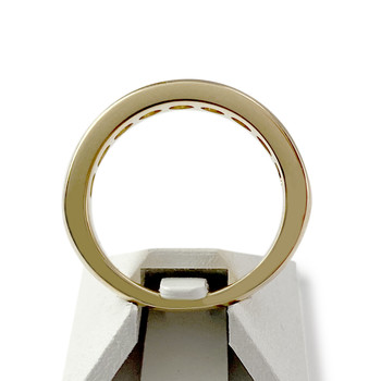 Bague d'occasion or 375 jaune diamants