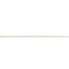 Collier d'occasion or jaune 375, motif anneau. Longueur 40 cm. - vue V3