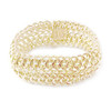 Bracelet d'occasion or 750 jaune maille fantaisie 20.5 cm - vue V3