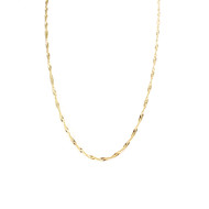 Chaine d'occasion or 750 jaune maille torsade 45 cm