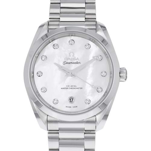 Montre d'occasion Omega Seamaster femme automatique acier