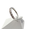 Bague d'occasion or 750 blanc diamants - vue V2