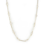 Collier d'occasion or 750 jaune perles de culture du Japon 57 cm - vue 1