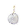 Pendentif d'occasion or 750 jaune perle en verre - vue V3