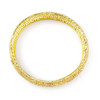 Bracelet jonc d'occasion or 750 jaune diamètre 7 cm - vue V3
