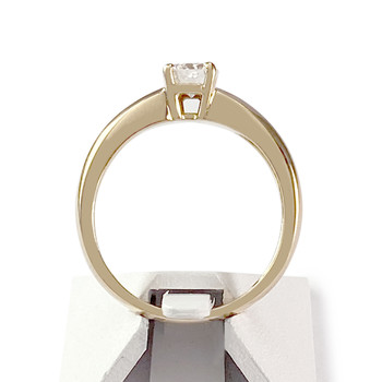 Second-hand 750 yellow gold ring