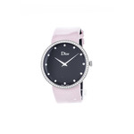 Montre d'occasion Dior D femme acier bracelet rose - vue D1