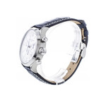 Montre d'occasion Baume et Mercier Capeland homme chronographe automatique acier bracelet cuir noir - vue D3
