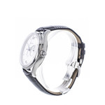 Montre d'occasion Montblanc Heritage homme chronographe automatique acier bracelet cuir noir - vue D3