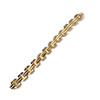 Bracelet d'occasion or 750 jaune maille fantaisie 19.5 cm - vue V3