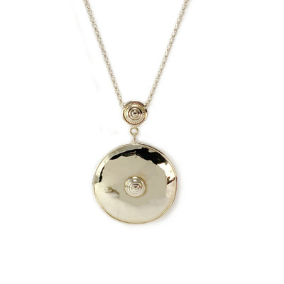 Collier d'occasion or 375 jaune 57 cm - vue 1