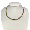 Collier d'occasion or 750 jaune maille haricot 43 cm - vue V2