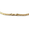 Collier d'occasion or 750 jaune maille haricot 43 cm - vue V4