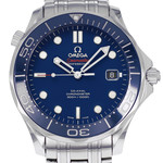 Montre d'occasion Omega Seamaster homme automatique acier - vue D1