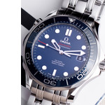 Montre d'occasion Omega Seamaster homme automatique acier - vue D3